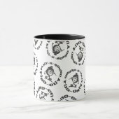 Play Around Find Out Pattern Funny Golfer Gift Mok (Midden)