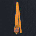 Play Ball Basketball Humor Stropdas<br><div class="desc">Hold Onto Your Hoops,  The Balls Are Coming.   Basketball office tie humor.  Play ball in black typography against orange basketball.   Orange color background.   Original quote 2012 and photography © TamiraZDesigns.</div>