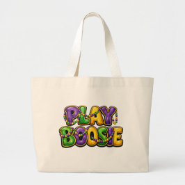 Play Boosie Mardi Gras Tote Bag – Carnival Party B