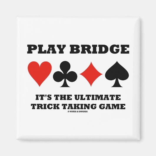 Play Bridge Het is de ultieme Trick die games spee Magneet (Voorkant)