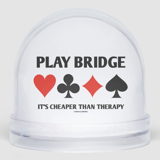 Play Bridge Het is goedkoper dan Therapy 4 Kaart S Sneeuwbol (Voorkant)