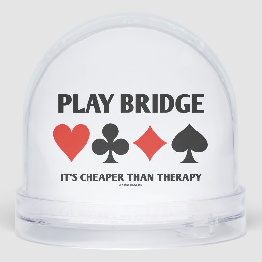 Play Bridge Het is goedkoper dan Therapy 4 Kaart S Sneeuwbol (Achterkant)