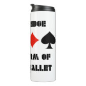 Play Bridge is een vorm van mentale ballet Thermosbeker (Geroteerd rechts)