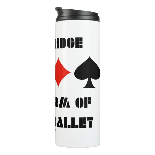 Play Bridge is een vorm van mentale ballet Thermosbeker (Geroteerd rechts)