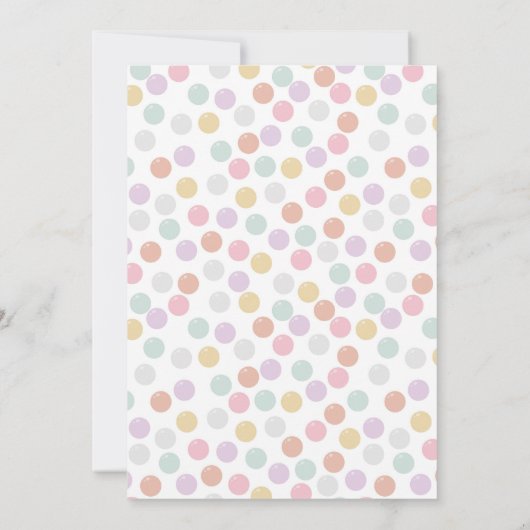 Play Center uitnodiging voor verjaardagsfeestje (Achterkant)