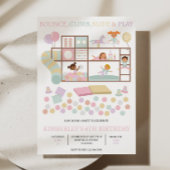 Play Center uitnodiging voor verjaardagsfeestje