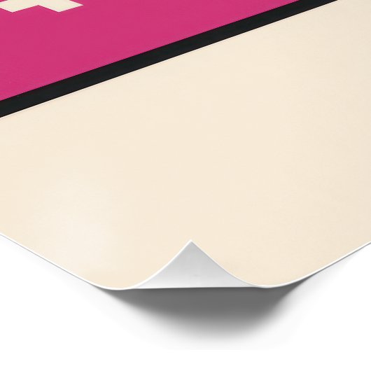 ▶️ PLAY + COLOR - Druk op Kleur Perfect Poster (Hoek)