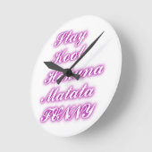 Play Cool Hakuna Matata .png Ronde Klok (Hoek)