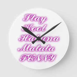 Play Cool Hakuna Matata .png Ronde Klok