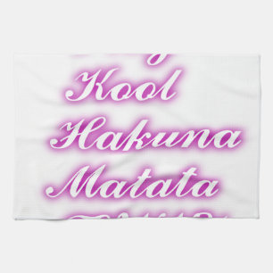 Play Cool Hakuna Matata .png Theedoek