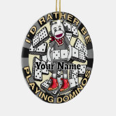 Play Dominos  ornament (Rechts)