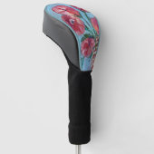 Play Favorite by Lydias Art Sangria Golfheadcover (Schuin)