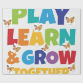 PLAY &GROW-inpakpapier Cadeaupapier (Vlak)