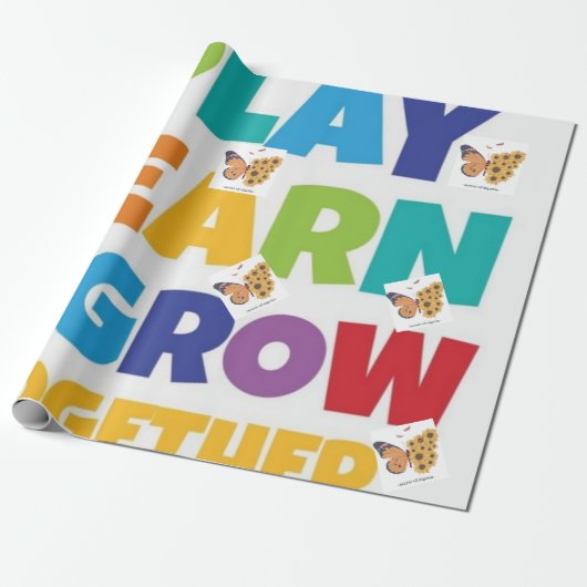 PLAY &GROW-inpakpapier Cadeaupapier (Uitgerold)