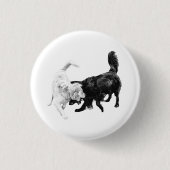 Play Happens Fast Ronde Button 3,2 Cm (Voorkant)