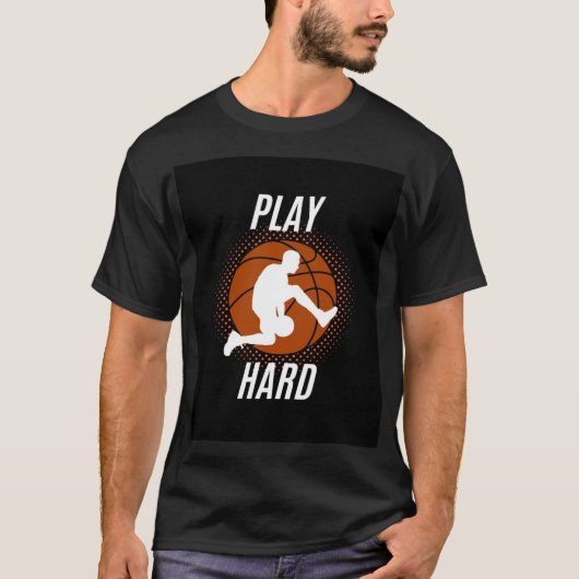 Play Hard camiseta T-shirt (Voorkant)