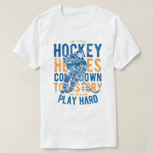 Play Hard - IJshockey T-shirt