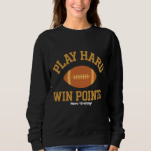 Play Hard, Win Points  Retro Game Day Sports 