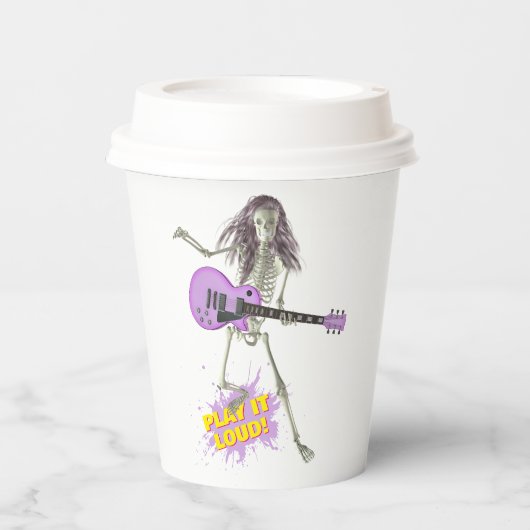 Play It Loud! Papieren Bekers (Voorkant)