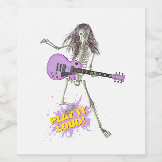 Play It Loud! Wijn Etiket (Enkel label)