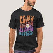 PLAY LEARN BE KIND REPEAT Retro Choose Kindness T-shirt (Voorkant)
