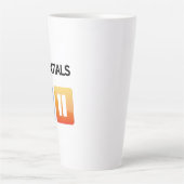 "Play Life / Pause Doubt" music and life lover  Latte Mok (Voorkant)