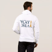 Play Like a King – Power Strategy Quote - Style A Hoodie (Achterkant volledig)