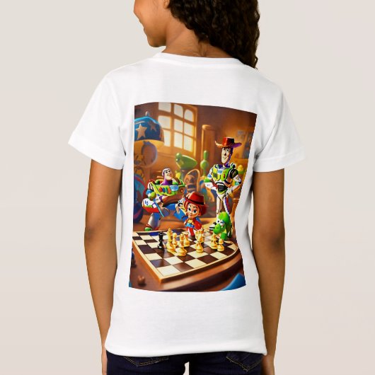 Play Mode Geactiveerd Game-geïnspireerd T-shirt (Achterkant)