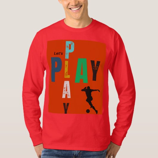 Play-ontwerp schrijven t-shirt (Voorkant)