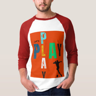 Play-ontwerp schrijven t-shirt
