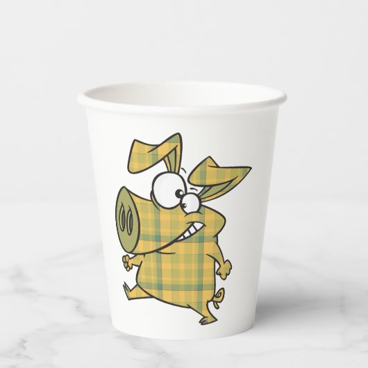 Play Pig Papieren Bekers (Voorkant)