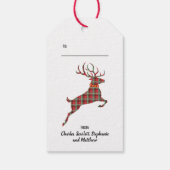 Play Reindeer Holiday Cheer Cadeaulabel (Achterkant)