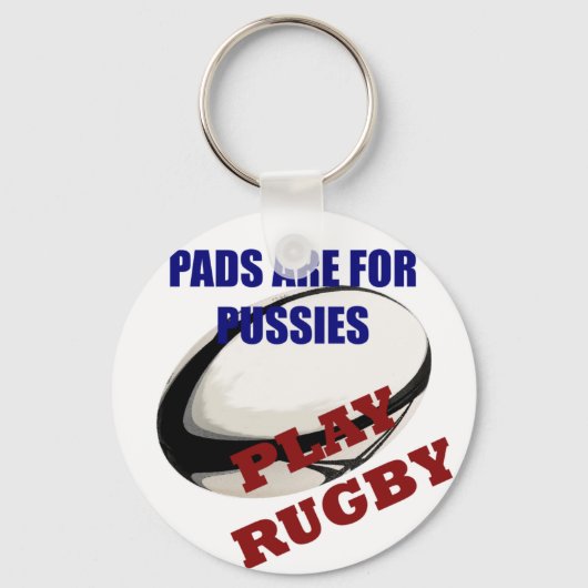 Play Rugby Sleutelhanger (Voorkant)
