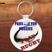Play Rugby Sleutelhanger (Voorkant)