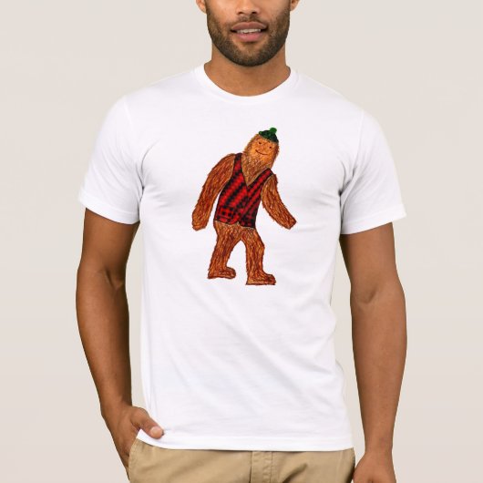 Play Sasquatch sweater vest T-shirt (Voorkant)