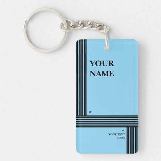 Play Script-stijl van de Acting Edition Sleutelhanger (Voorkant)