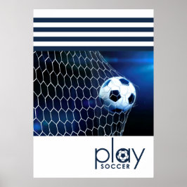 Play Soccer Poster