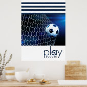 Play Soccer Poster (Keuken)