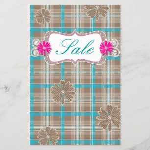 Play Spring Sale Flyer Daisy Flowers