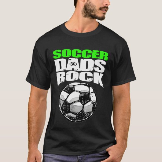 Play Strong SOCCER DADS ROCK T-shirt (Voorkant)