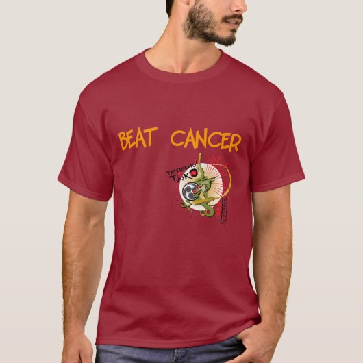 Play Taiko - Beat Cancer T-shirt (Voorkant)