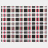 Play, tartan fleece deken (Voorkant (Horizontaal))