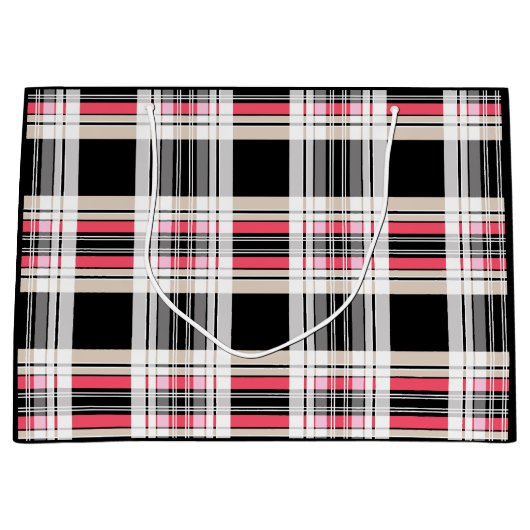 Play, tartan large cadeautasje (Voorkant)