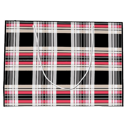 Play, tartan large cadeautasje (Achterkant)
