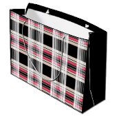 Play, tartan large cadeautasje (Achterkant Gekanteld)