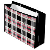 Play, tartan large cadeautasje (Voorkant Gekanteld)