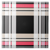 Play, tartan tegeltje (Voorkant)