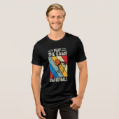 Play the Game Basketball T-Shirt (Voorkant volledig)