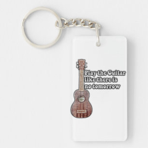 Play the guitar like there is no tomorrow vintage. sleutelhanger