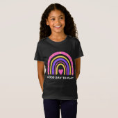 Play Therapy Shirt, fysiotherapeut bij kinderen T-shirt (Voorkant volledig)